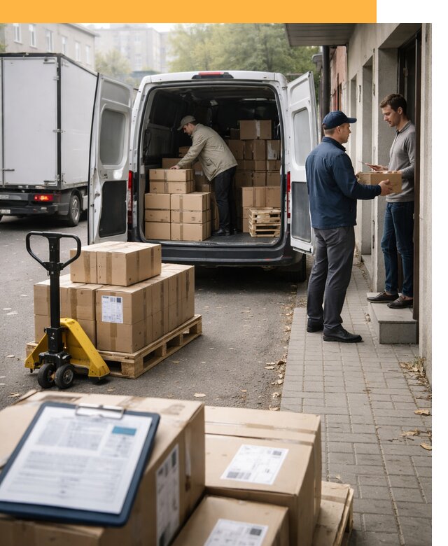 Доставка грузов от двери до двери с таможней от 46319 руб.