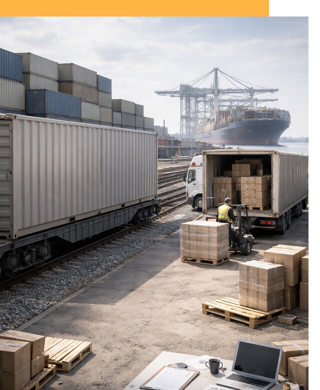 Мультимодальные перевозки грузов по миру от 46319 руб