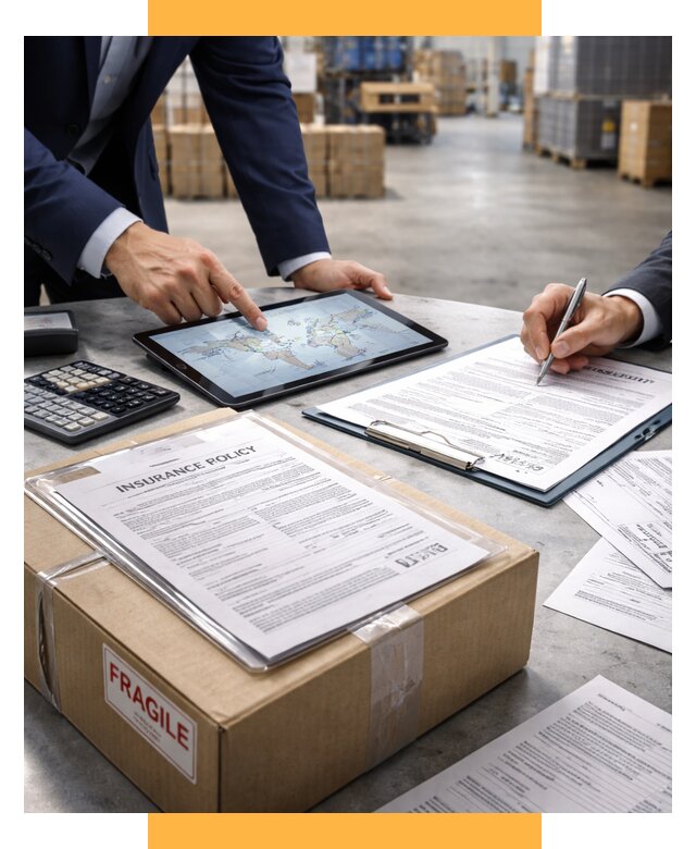 Страхование международных грузов от 3603 р. | СетСервис-Тмр