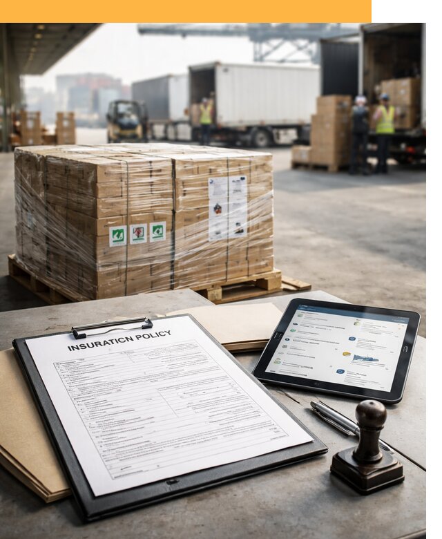 Страхование международных грузов от 3603 руб, полная защита