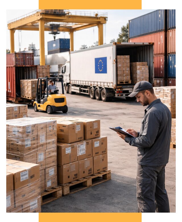 Доставка грузов из Европы от 12352 р., логистика СетСервис-Тмр