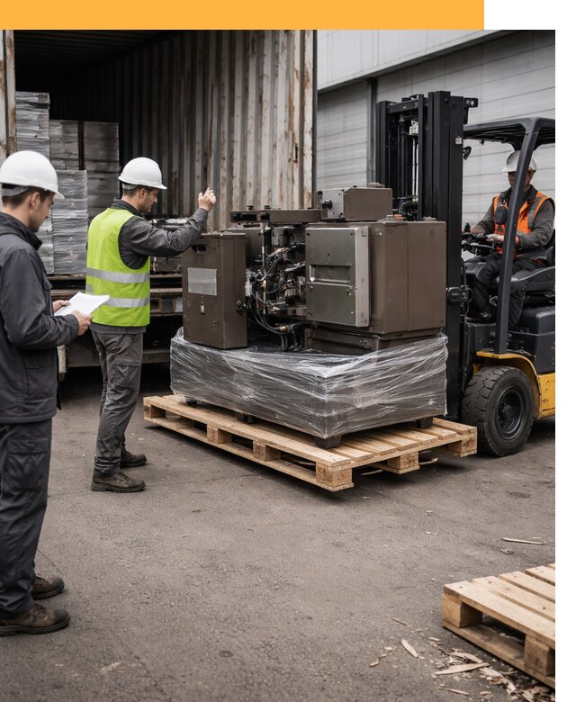 Доставка промышленного оборудования из Европы от 46319