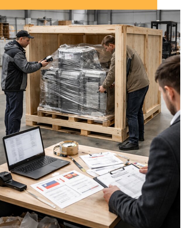 Доставка промышленного оборудования из США от 66905 руб