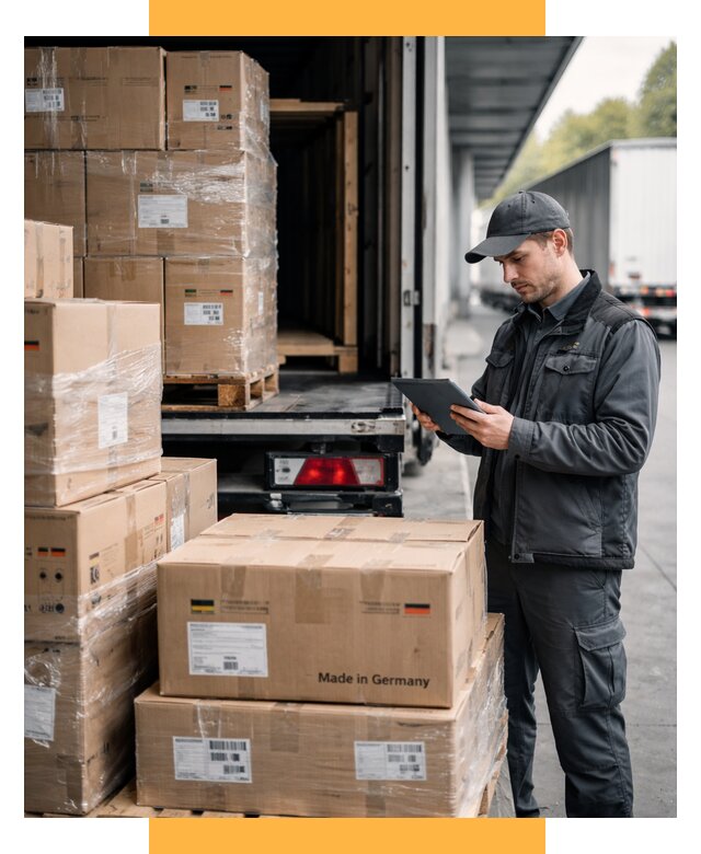 Доставка грузов из Германии от 46319 р. быстро - СетСервис-Тмр