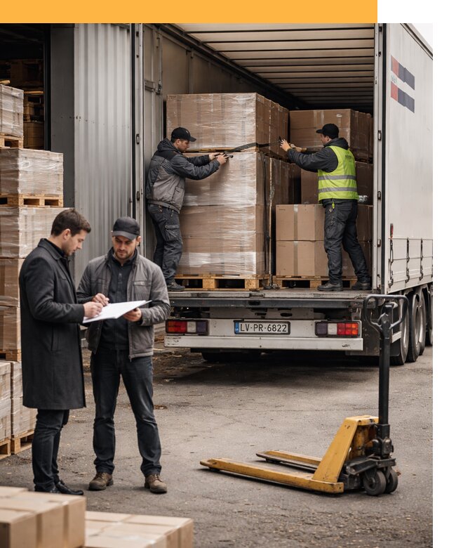 Автоперевозки из Латвии — международная доставка от 77198