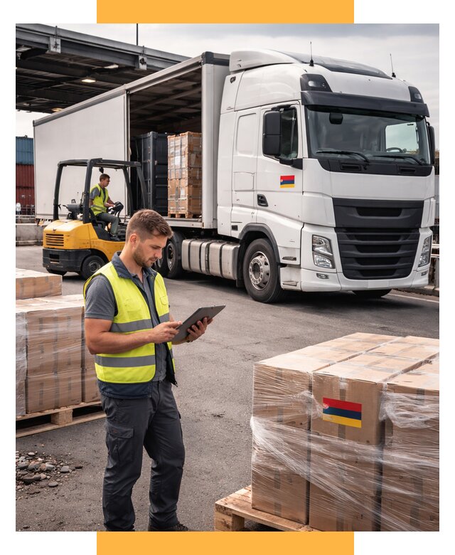 Автоперевозки из Армении от 97784 р. — услуги СетСервис-Тмр