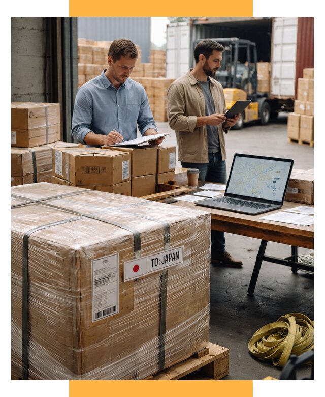 Доставка грузов в Японию от 25733 р., логистика СетСервис-Тмр