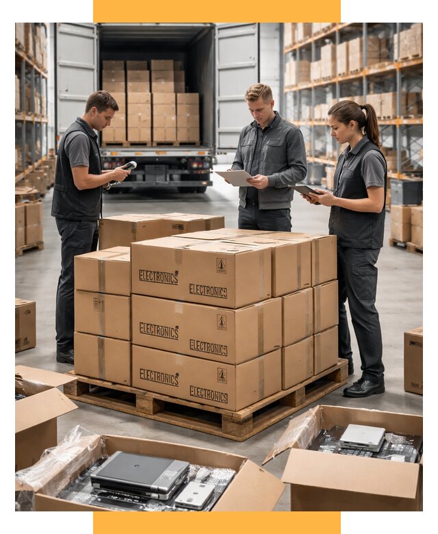 Перевозка электроники и таможня под ключ от 12866 р. | СетСервис-Тмр