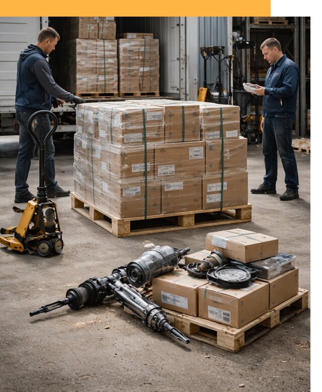 Международная перевозка автозапчастей по миру от 4632 руб