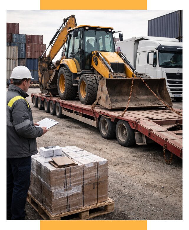 Международная перевозка спецтехники от 46319 р., СетСервис-Тмр