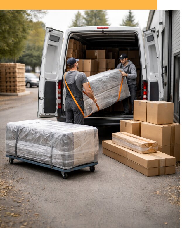 Перевозка мебели по России и за рубеж с таможней от 7720