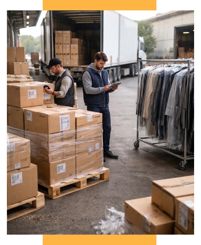 Перевозка и доставка одежды из Китая от 7720 р., СетСервис-Тмр