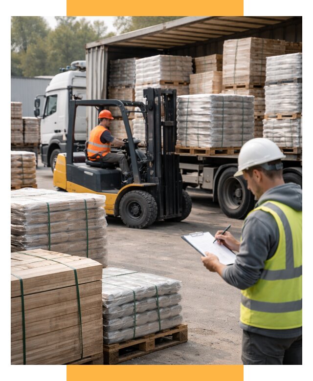 Перевозка строительных материалов от 5661 р. | СетСервис-Тмр