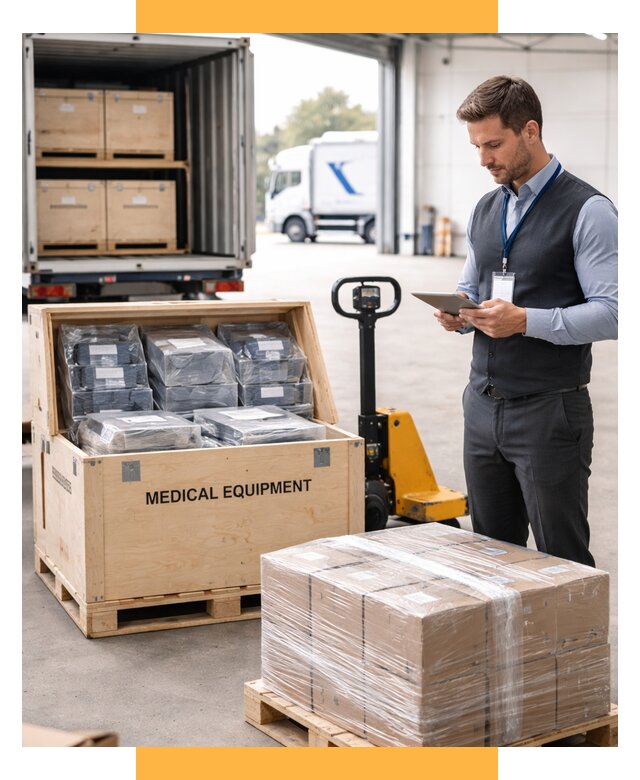 Перевозка медицинского оборудования от 15440 р. в СетСервис-Тмр