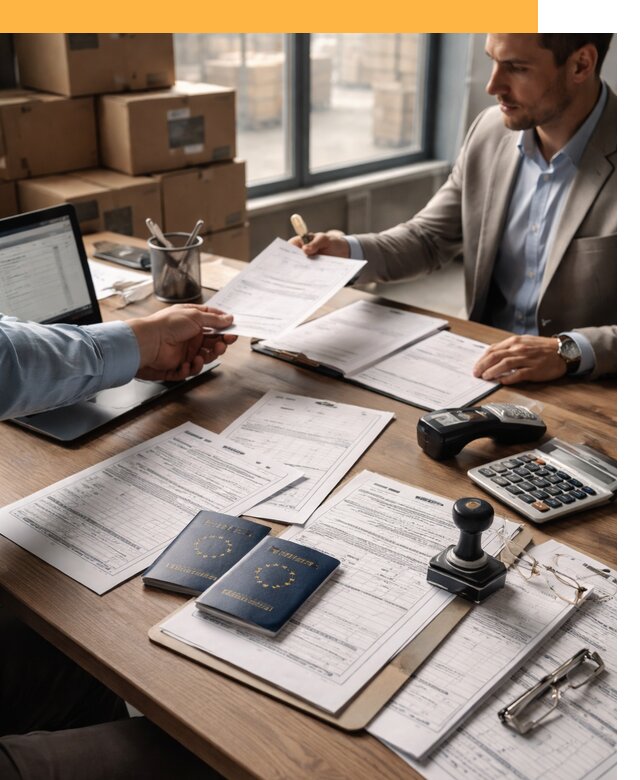 Таможенное оформление грузов из Европы от 8749 руб