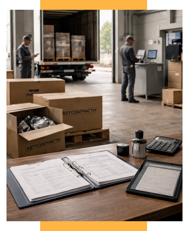 Таможенное оформление автозапчастей под ключ от 8749 р., СетСервис-Тмр