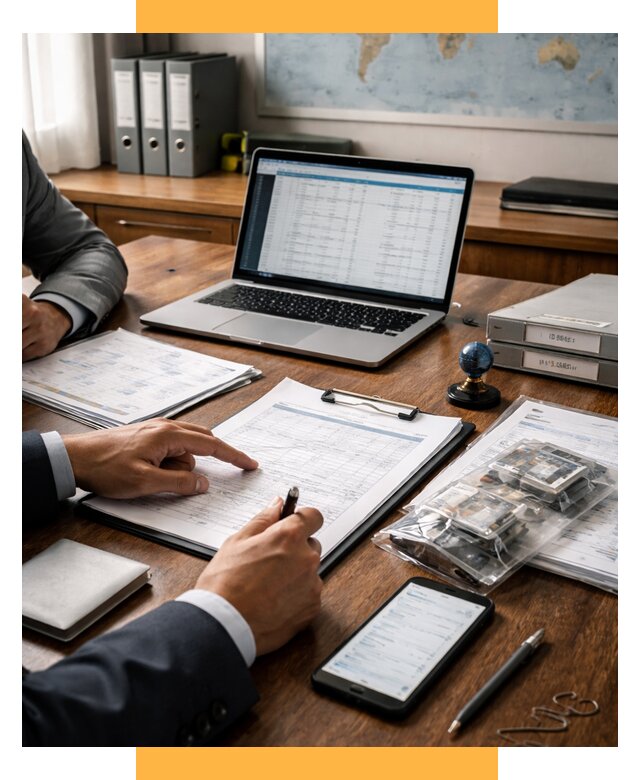 Проверка поставщика за рубежом от 8749 р. | СетСервис-Тмр аудит