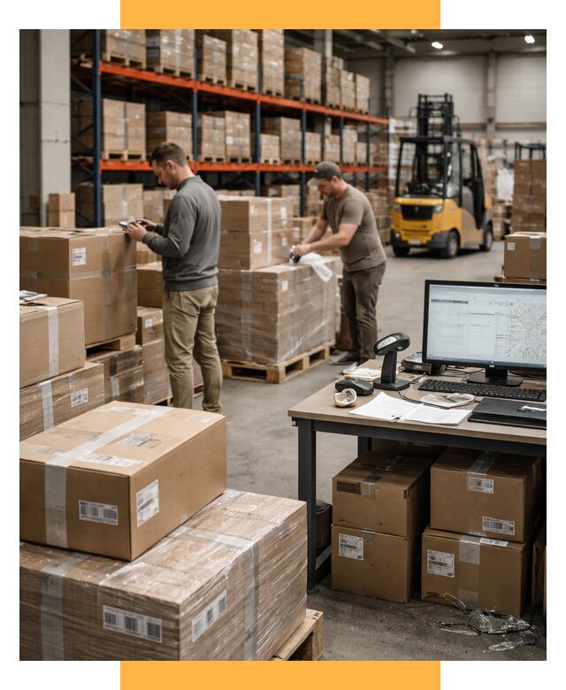 Склад консолидации в Европе от 6690 р., услуги СетСервис-Тмр